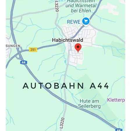 Naturpark - Nahe Autobahn A44 شقة *